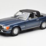 Mercedes 300 SL R107 Blu Nautico Norev 1:18 183466
