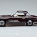 Mercedes 300 SL W198 Roadster Rosso Norev 1:18 - image 4 of 8