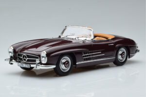 Mercedes 300 SL W198 Roadster Rosso Norev 1:18