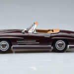 Mercedes 300 SL W198 Roadster Rosso Norev 1:18 - image 5 of 8