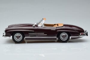 Mercedes 300 SL W198 Roadster Rosso Norev 1:18 183891 Pressofusione — immagine 5 di 8