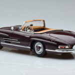 Mercedes 300 SL W198 Roadster Rosso Norev 1:18 - image 7 of 8