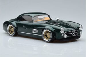 Mercedes 300 SL Speedster Hard Top By S-Klub Verde GT Spirit 1:18 GT872 Resina — immagine 4 di 6