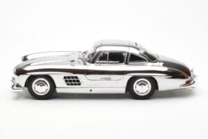 Mercedes 300 SL W198 Cromo Minichamps 1:18 B66040645 Pressofusione — immagine 4 di 8