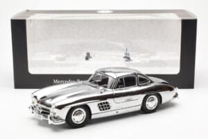 Mercedes 300 SL W198 Cromo Minichamps 1:18 B66040645 Pressofusione — immagine 8 di 8