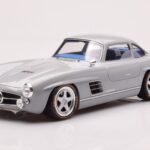 Mercedes 300 SL W198 Gullwing By S-Klub Grigio GT Spirit 1:18 GT418