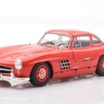Mercedes 300 SL W198 Gullwing Rosso Minichamps 1:18