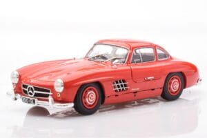 Mercedes 300 SL W198 Gullwing Rosso Minichamps 1:18