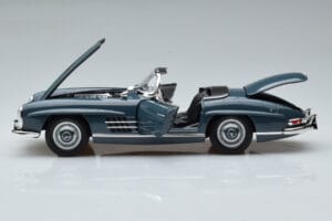 Mercedes 300 SL W198 Roadster Blu Norev 1:18 B66040668 Pressofusione — immagine 4 di 9