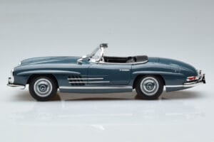 Mercedes 300 SL W198 Roadster Blu Norev 1:18 B66040668 Pressofusione — immagine 6 di 9