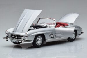 Mercedes 300 SL W198 Roadster Norev 1:18 183890 Pressofusione — immagine 2 di 10