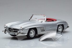 Mercedes 300 SL W198 Roadster Norev 1:18 183890 Pressofusione — immagine 3 di 10