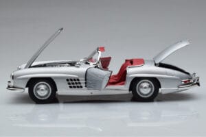 Mercedes 300 SL W198 Roadster Norev 1:18 183890 Pressofusione — immagine 5 di 10