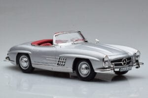 Mercedes 300 SL W198 Roadster Norev 1:18 183890 Pressofusione — immagine 8 di 10