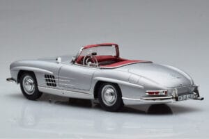 Mercedes 300 SL W198 Roadster Norev 1:18 183890 Pressofusione — immagine 9 di 10