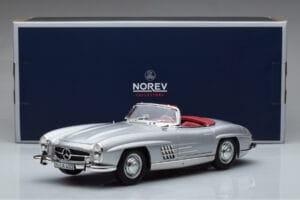 Mercedes 300 SL W198 Roadster Norev 1:18 183890 Pressofusione — immagine 10 di 10