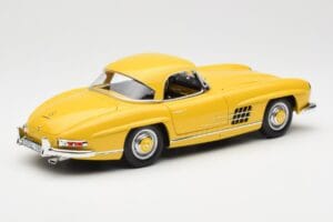 Mercedes 300 SL W198 Roadster Giallo Norev 1:18 B66040669 Pressofusione — immagine 3 di 8