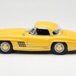 Mercedes 300 SL W198 Roadster Giallo Norev 1:18 B66040669 - image 4 of 8