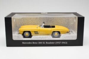 Mercedes 300 SL W198 Roadster Giallo Norev 1:18 B66040669 Pressofusione — immagine 8 di 8
