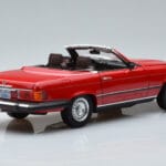 Mercedes 450 SL R107 Versione US Rosso Norev 1:18 - image 3 of 8