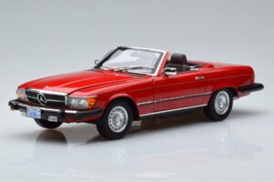 Mercedes 450 SL R107 Versione US Rosso Norev 1:18