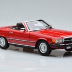Mercedes 450 SL R107 Versione US Rosso Norev 1:18 - image 6 of 8
