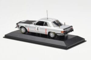 Mercedes 450 SLC 5.0 #4 B. Waldegaard / H. Thorszelius Rally du Bandama 1979 Minichamps 1:43 430793994 Pressofusione — immagine 3 di 4