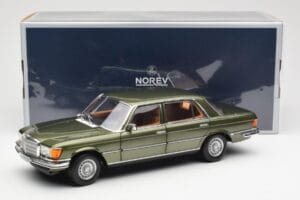 Mercedes 450SEL 6.9 W116 Verde Metallizzato Norev 1:18 183455 Pressofusione — immagine 8 di 8