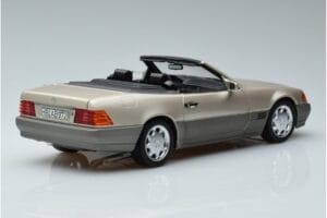 Mercedes 500 SL R129 Smoke Argento Norev 1:18 183719 Pressofusione — immagine 3 di 7