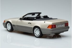 Mercedes 500 SL R129 Smoke Argento Norev 1:18 183719 Pressofusione — immagine 6 di 7