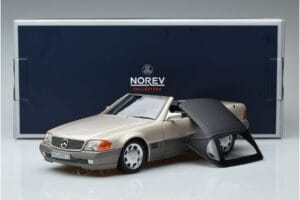 Mercedes 500 SL R129 Smoke Argento Norev 1:18 183719 Pressofusione — immagine 7 di 7