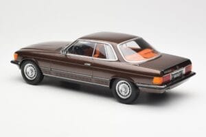 Mercedes 500 SLC C107 Marrone KK-Scale 1:18 180851 Pressofusione — immagine 5 di 6