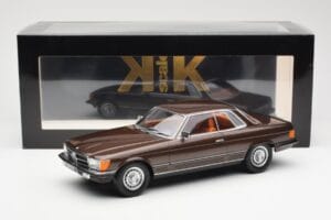 Mercedes 500 SLC C107 Marrone KK-Scale 1:18 180851 Pressofusione — immagine 6 di 6