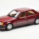 Mercedes 500E W124 Rosso Metallic Edizione Concessionario Norev 1:18 B66040699