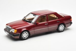Mercedes 500E W124 Rosso Metallic Edizione Concessionario Norev 1:18 B66040699