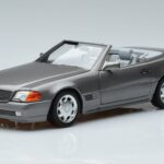 Mercedes 500 SL R129 Grigio Metallizzato Norev 1:18 183715 Pressofusione
