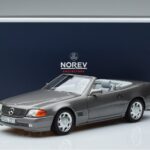 Mercedes 500 SL R129 Grigio Metallizzato Norev 1:18 183715 Pressofusione - image 7 of 7