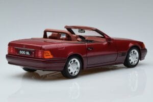Mercedes 500 SL R129 Edizione Limitata Norev 1:18 183716 Pressofusione — immagine 3 di 7