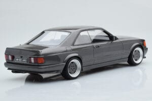 Mercedes 560 SEC C126 AMG Wide Body Grigio Otto 1:18 OT823 Resina — immagine 2 di 6