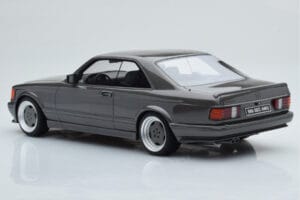 Mercedes 560 SEC C126 AMG Wide Body Grigio Otto 1:18 OT823 Resina — immagine 5 di 6
