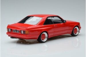 Mercedes 560 SEC W126 Widebody Rosso Otto 1:18 OT995 Resina — immagine 2 di 6