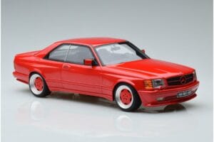 Mercedes 560 SEC W126 Widebody Rosso Otto 1:18 OT995 Resina — immagine 4 di 6