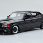 Mercedes 560 SEL AMG W126 Obsidian Nero Otto 1:18