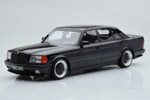 Mercedes 560 SEL AMG W126 Obsidian Nero Otto 1:18 OT297