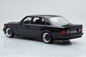 Mercedes 560 SEL AMG W126 Obsidian Nero Otto 1:18 OT297 Resina — immagine 5 di 6