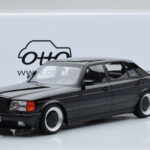 Mercedes 560 SEL AMG W126 Obsidian Nero Otto 1:18 - image 6 of 6