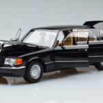 Mercedes 560 SEL W126 Nero Norev 1:18 - image 2 of 7