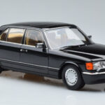 Mercedes 560 SEL W126 Nero Norev 1:18 - image 5 of 7