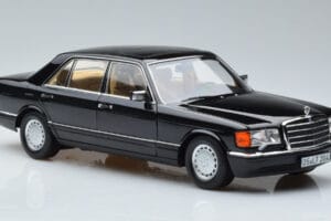 Mercedes 560 SEL W126 Nero Norev 1:18 183793 Pressofusione — immagine 5 di 7