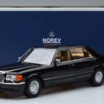 Mercedes 560 SEL W126 Nero Norev 1:18 - image 7 of 7